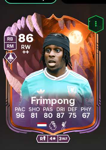 Jeremie Frimpong: Ultimate Scream Card Guide